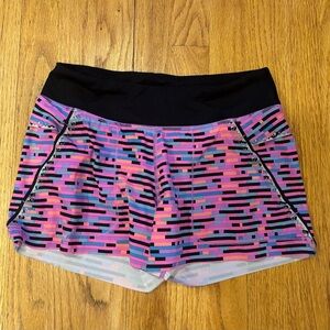 Ivivva by lululemon girls multicolor shorts size 12